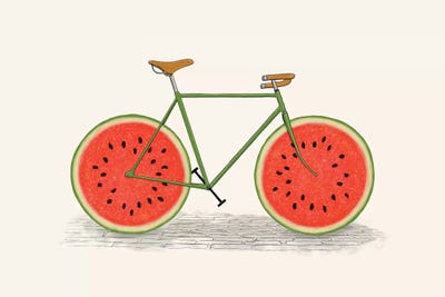 Juicy Print by Florent Bodart framed canvas print