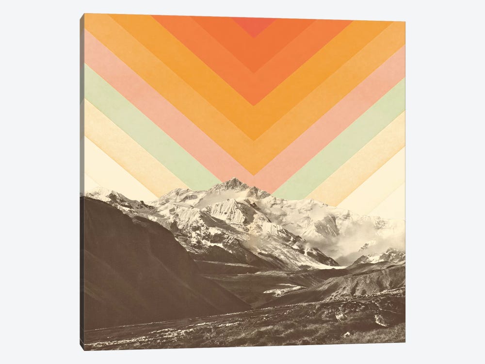 Mountainscape II by Florent Bodart 1-piece Canvas Print
