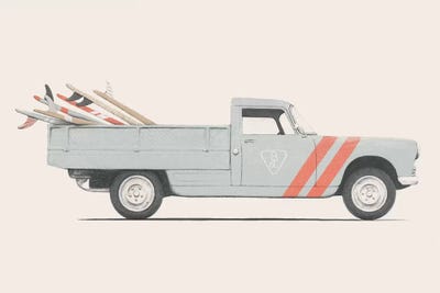 Pickup by Florent Bodart canvas print