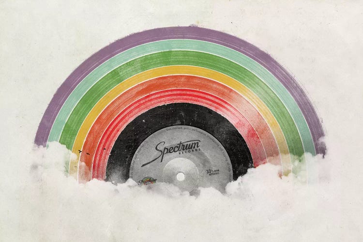 Rainbow Classics by Florent Bodart wall art