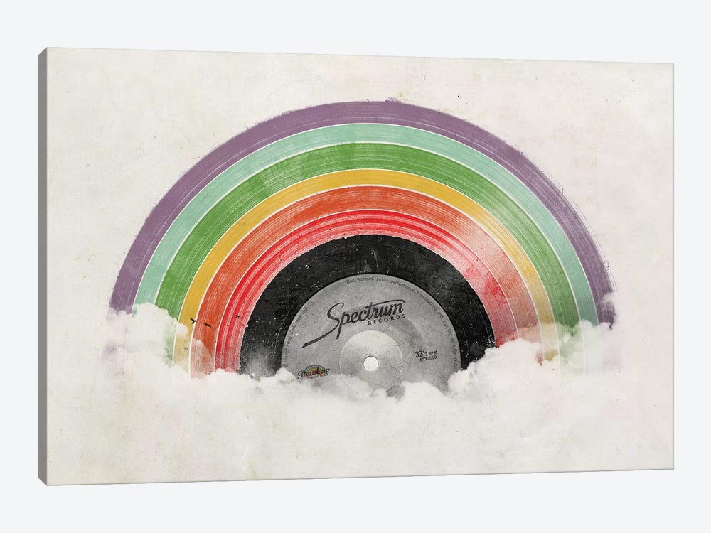 Rainbow Classics by Florent Bodart 1-piece Canvas Art