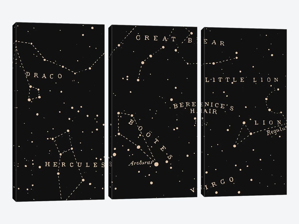 Constellation I by Florent Bodart 3-piece Art Print