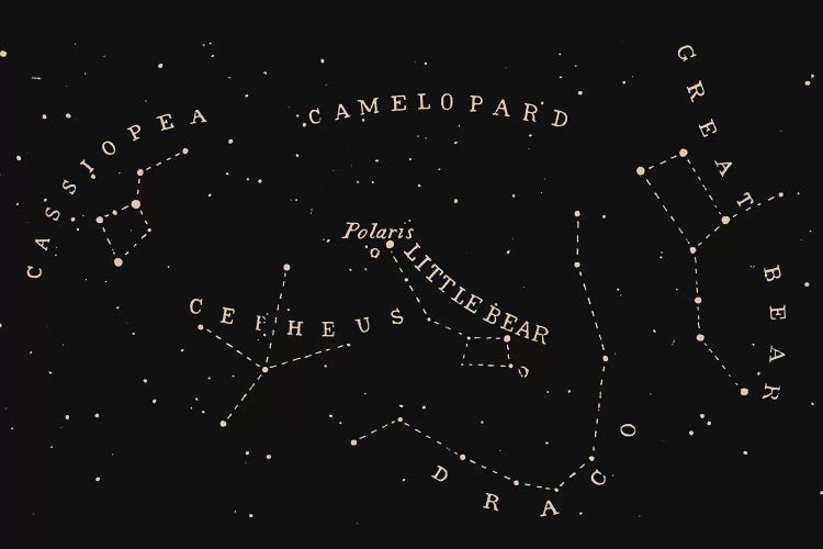 Constellation II by Florent Bodart canvas print