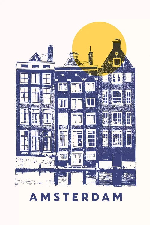 Amsterdam by Florent Bodart wall art