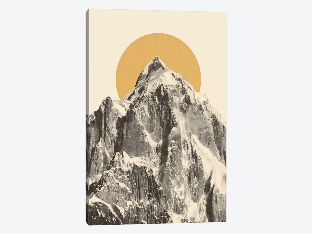 Mountainscape V by Florent Bodart 1-piece Canvas Art