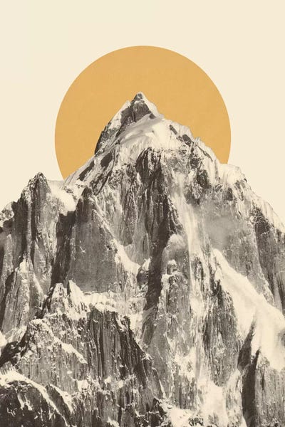 '70s Aesthetic: Mountainscape V by Florent Bodart