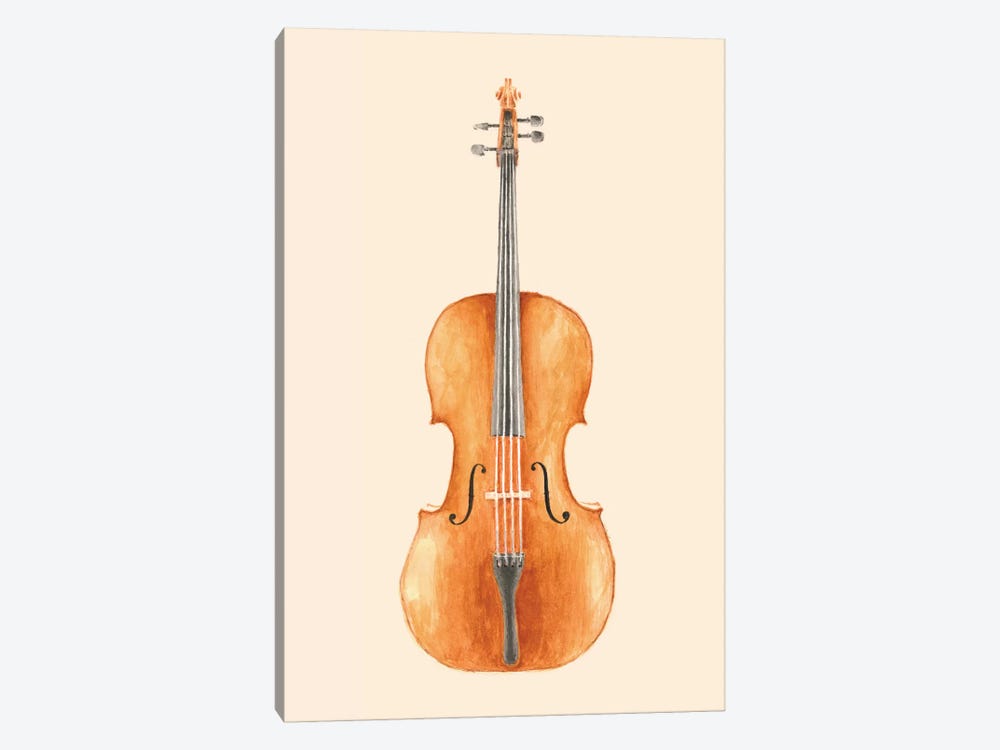 Cello by Florent Bodart 1-piece Art Print