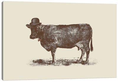 Cow Cow Nut Canvas Art Print - Florent Bodart