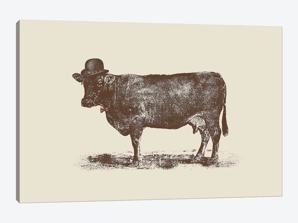 Cow Cow Nut by Florent Bodart 1-piece Canvas Artwork
