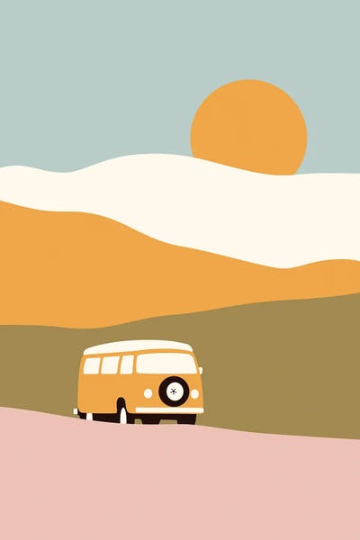 Volkswagen: Van - Minimal by Florent Bodart