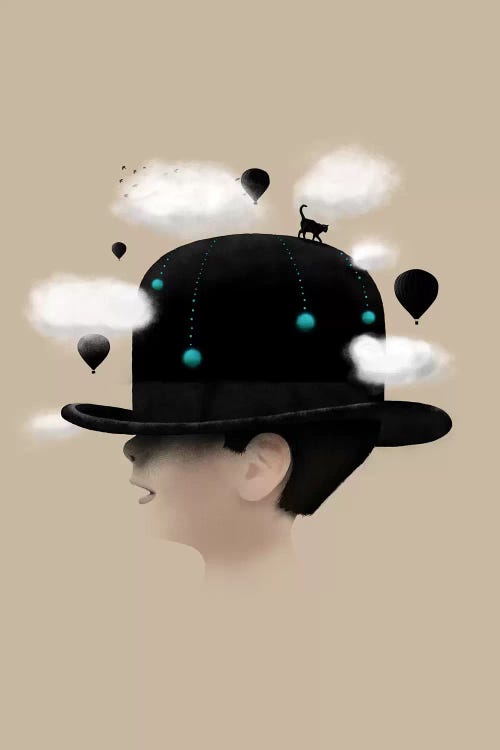 Dreaming by Florent Bodart wall art