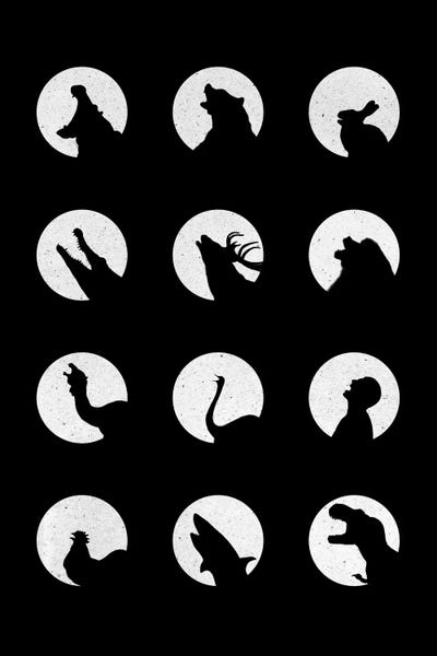 Prehistoric Animals: Wolf's Night Off by Florent Bodart