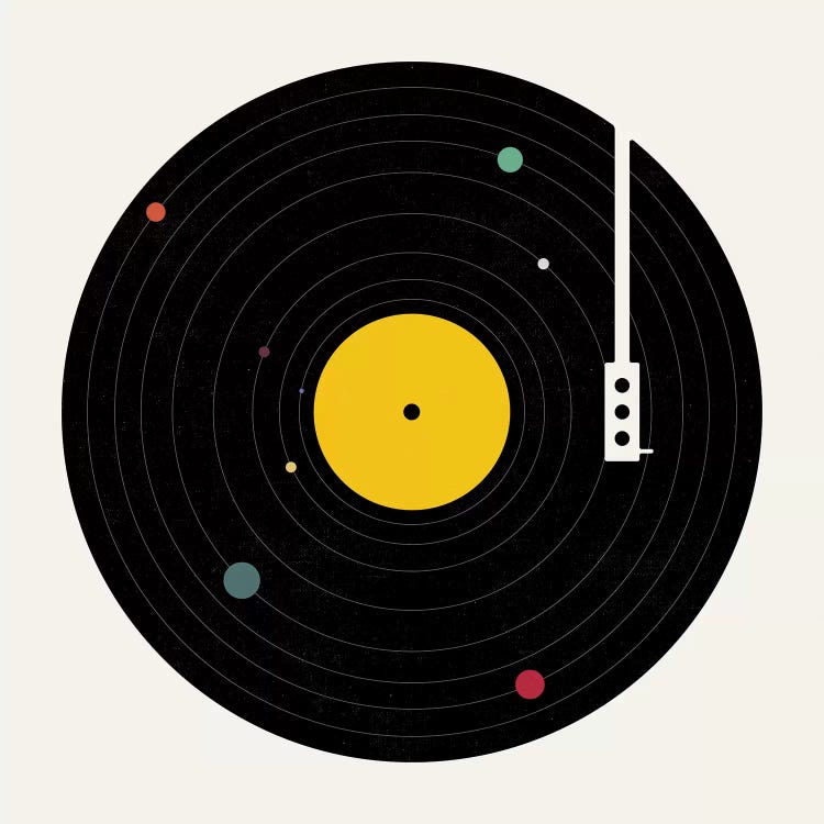 Music Everywhere by Florent Bodart wall art