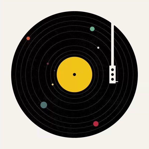 Kids Inspirational Art: Music Everywhere by Florent Bodart