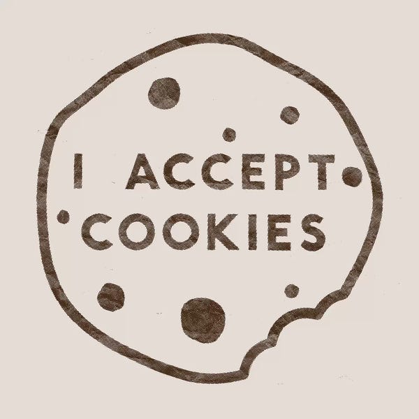 Minimalist Décor: I Accept Cookies by Florent Bodart