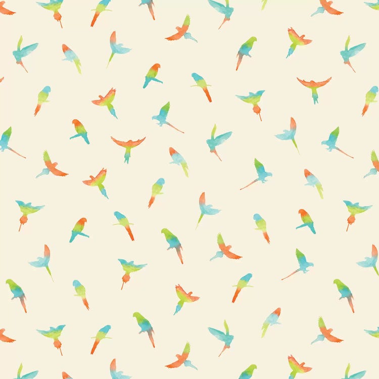 Papageien by Florent Bodart wall art