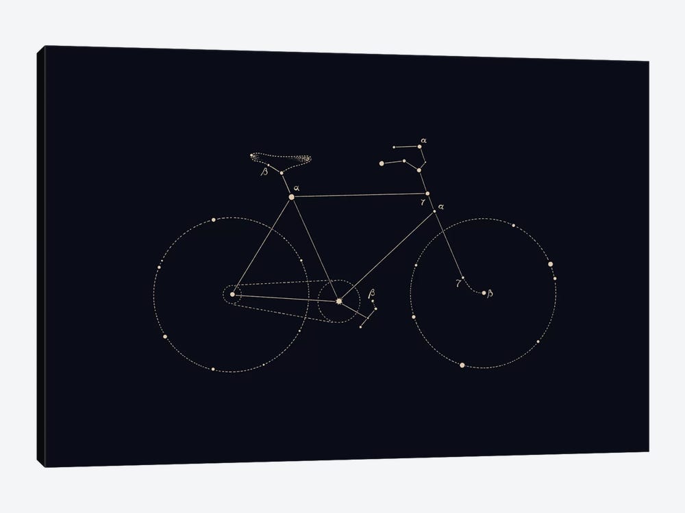 Bike Constellation by Florent Bodart 1-piece Art Print