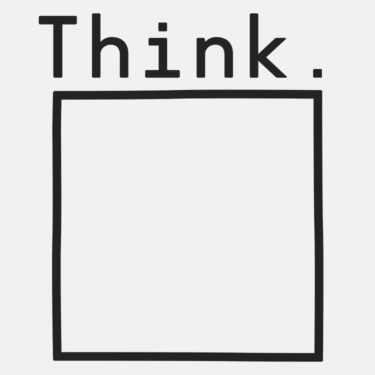 Think by Florent Bodart wall art
