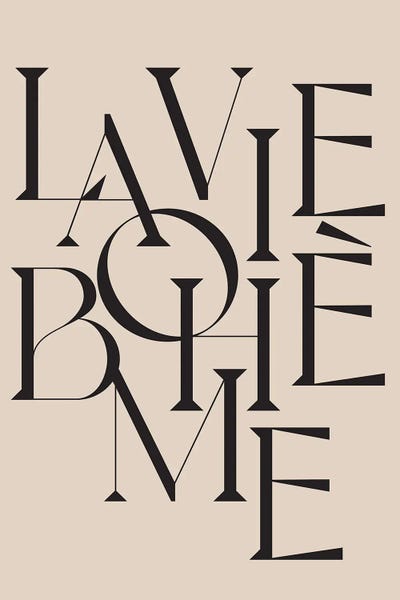 Performing Arts: La Vie Boheme by Flower Love Child