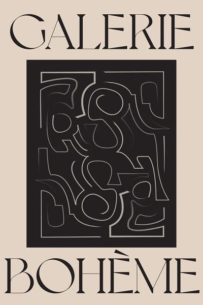 Global Patterns: La Vie Boheme II by Flower Love Child