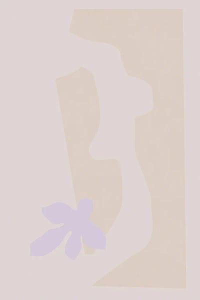 Lady Shapes by Flower Love Child art print