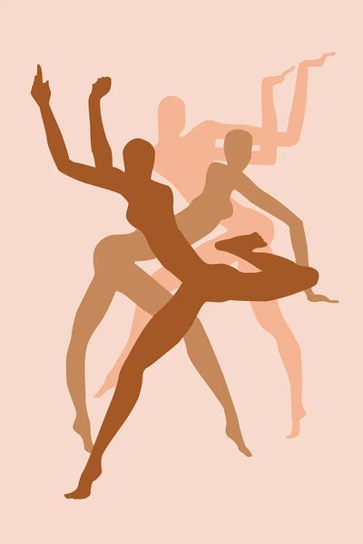 Le Dance by Flower Love Child art print