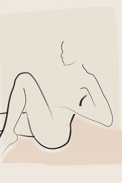 Lounger by Flower Love Child canvas print