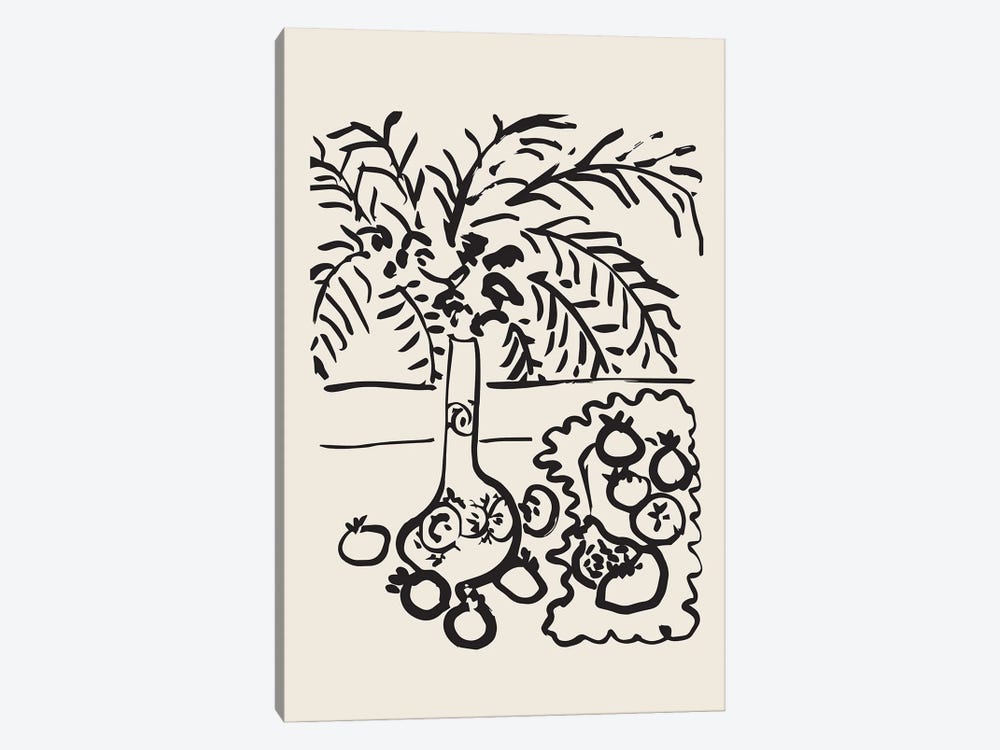 Matisse Garden by Flower Love Child 1-piece Canvas Art Print