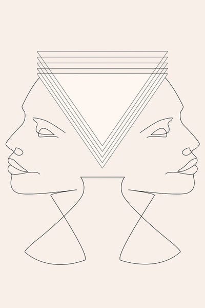 Mirror by Flower Love Child art print