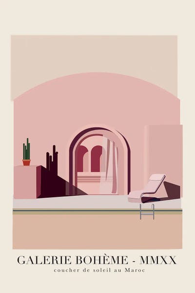 Morocco: Moroccan Dusk by Flower Love Child