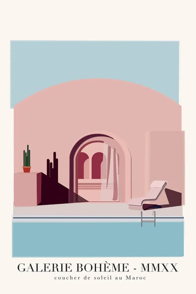 Moroccan Décor: Moroccan Sunset by Flower Love Child