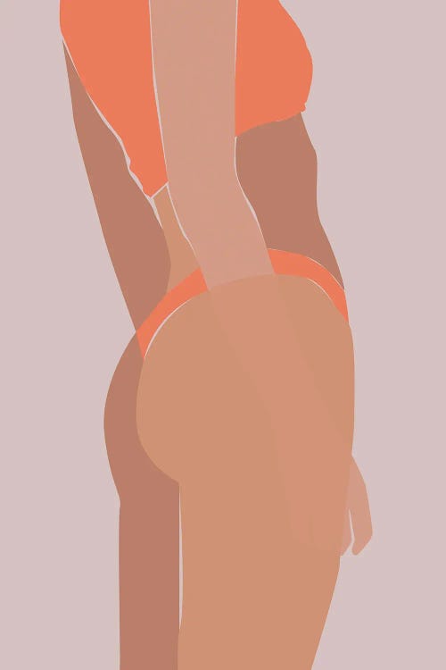 Orange Bikini