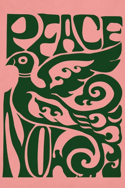 Flower Love Child: Peace Now Pink by Flower Love Child