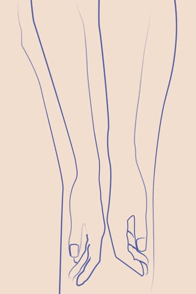 Bathroom Nudes: Twin Flame by Flower Love Child