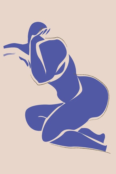 All Things Picasso: Woman Sitting by Flower Love Child