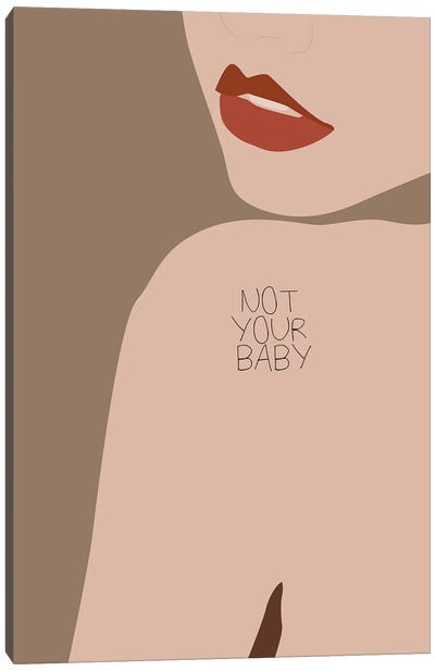 Your Babe Canvas Art Print - I Am My Own Muse