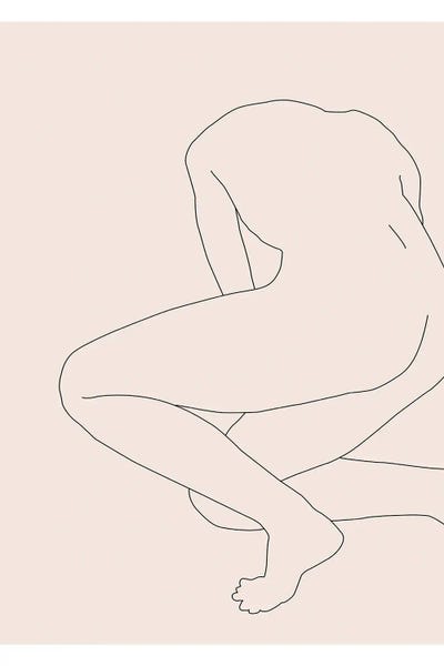 Behind Me by Flower Love Child framed canvas print