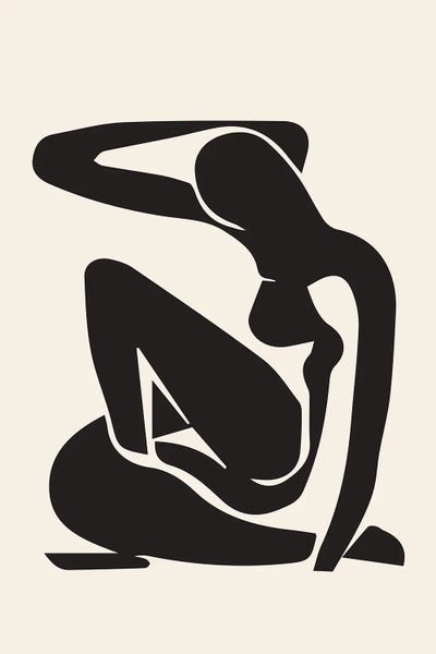 All Things Picasso: Black Nude I by Flower Love Child