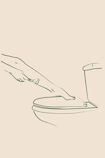 Bathroom Nudes: Date Night by Flower Love Child