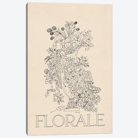 Florale Canvas Print #FLC59} by Flower Love Child Canvas Art Print