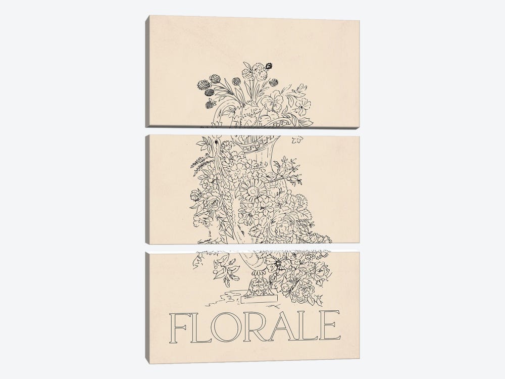 Florale by Flower Love Child 3-piece Art Print