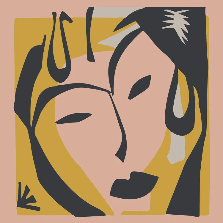 Funny Face by Flower Love Child wall art