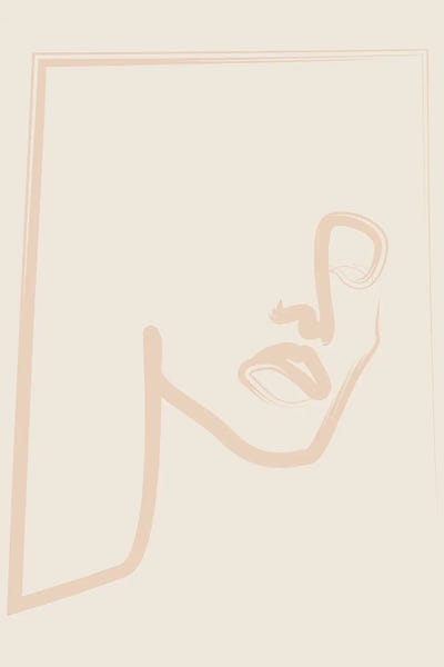 All Yours by Flower Love Child framed canvas print