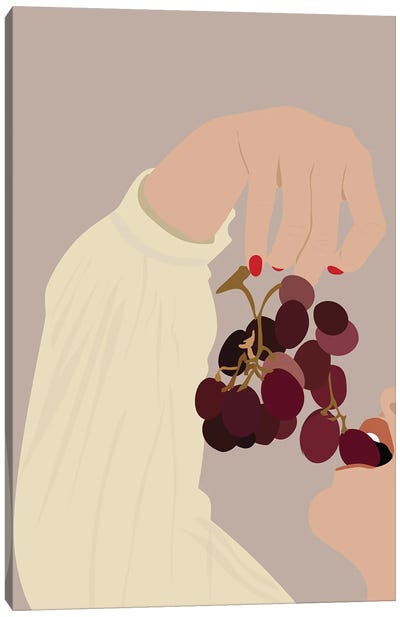 Grapes Canvas Art Print - Flower Love Child