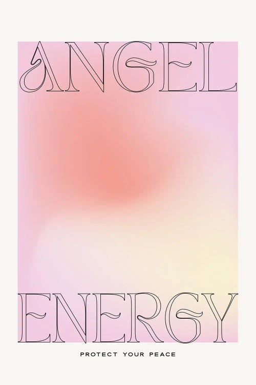 Angel Energy by Flower Love Child wall art