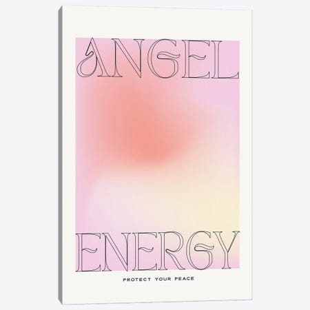 Angel Energy Canvas Print #FLC9} by Flower Love Child Canvas Art