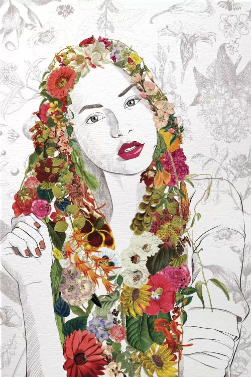 Flower Fairy by 5by5collective wall art