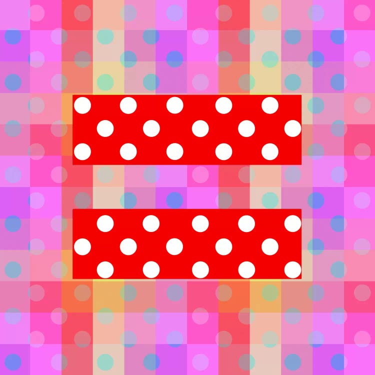 LGBT Human Rights & Equality Flag (Polka Dots) I