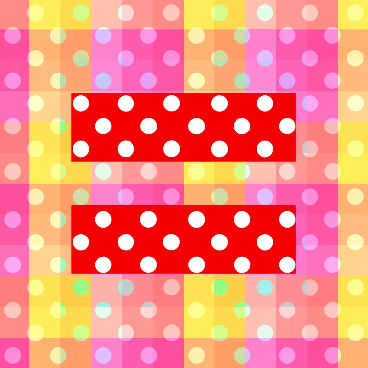 LGBT Human Rights & Equality Flag (Polka Dots) II