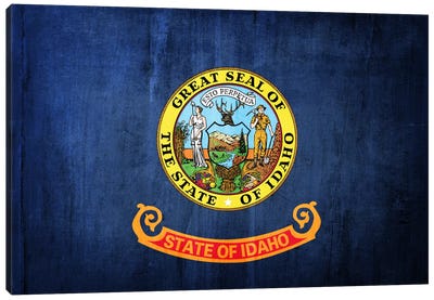 Idaho II Canvas Art Print - U.S. State Flag Art